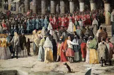 Reception of the French Ambassador in Venice 1726-1727. Artist: Canaletto