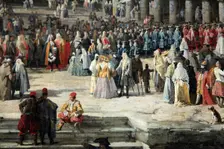 Reception of the French Ambassador in Venice 1726-1727. Artist: Canaletto