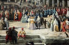 Reception of the French Ambassador in Venice 1726-1727. Artist: Canaletto