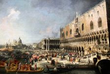 Reception of the French Ambassador in Venice 1726-1727. Artist: Canaletto