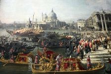 Reception of the French Ambassador in Venice 1726-1727. Artist: Canaletto