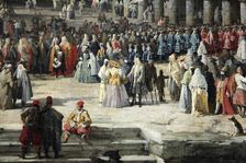 Reception of the French Ambassador in Venice 1726-1727. Artist: Canaletto