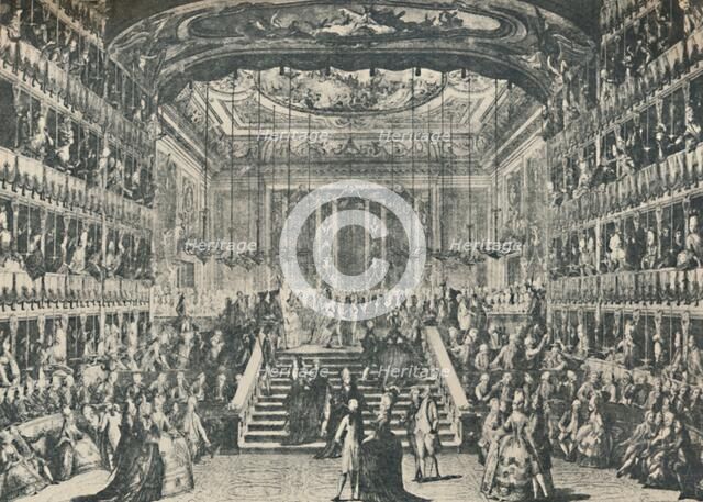 'Reception of the Grand Duke and Duchess of Russia, 1782', (1925). Creator: Antonio Baratta.