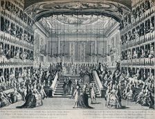 Reception of the Grand Duke and Duchess of Russia at the Theatre of San Bendetto, 1902