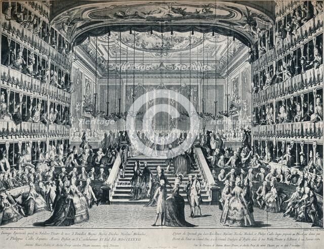 Reception of the Grand Duke and Duchess of Russia at the Theatre of San Bendetto, 1902. Artist: Unknown
