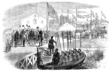 Reception of the New Governor (Kennedy) of Western Australia, 1856. Creator: Unknown