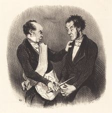Réception d'un franc-maçon, 1846. Creator: Honore Daumier