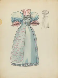 Reception Gown, c. 1940. Creator: Jean Peszel
