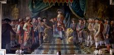 Reception hosted by King Charles III to the Ambassadors of the Ottoman Empire