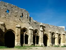 Reception room and gallery, Krak des Chevaliers, 2001. Creator: LTL