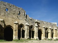 Reception room and gallery, Krak des Chevaliers, 2001. Creator: LTL