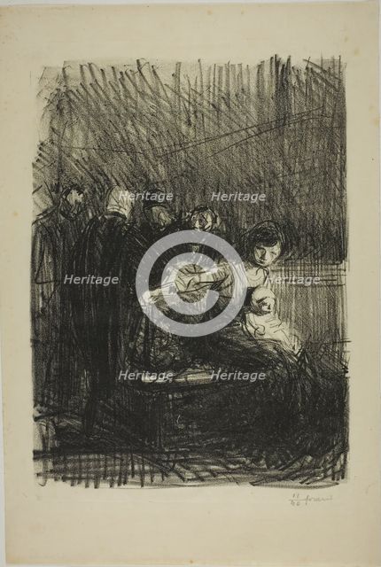 Recess of the Hearing, 5296. Creator: Jean Louis Forain.