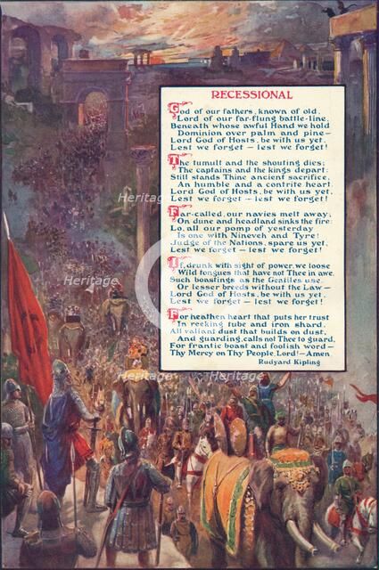 'Recessional', 1907. Artist: Unknown.