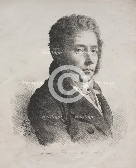 Receuil dessais lithographiques, 1816. Creator: Darmet (French); Anne-Louis Girodet de Roucy-Trioson (French, 1767-1824); Antoine Pierre Mongin (French, 1761-1827); Horace Vernet (French, 1789-1863).