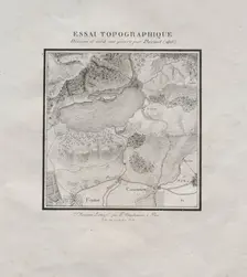 Receuil dessais lithographiques: Essai topographique, 1816. Creator: Darmet (French)