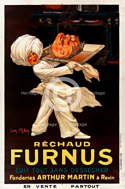 Réchaud Furnus, 1926. Creator: D'Ylen, Jean (1886-1938).