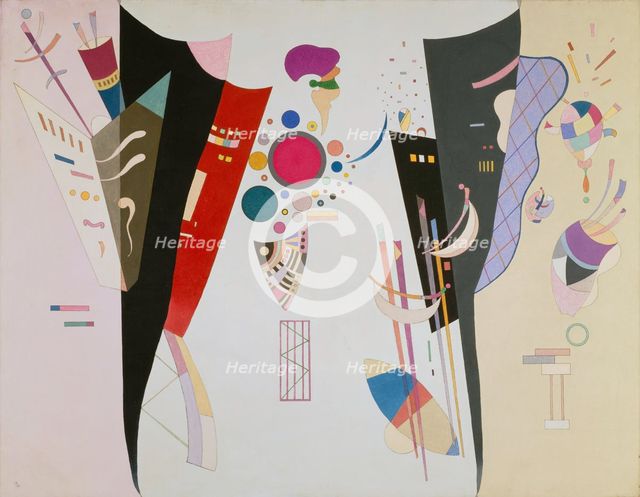 Reciprocal Accords (Wechselseitiger Gleichklang), 1942. Creator: Kandinsky, Wassily Vasilyevich (1866-1944).