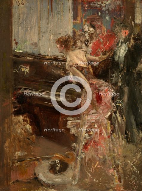 Recital, c1884. Creator: Giovanni Boldini.