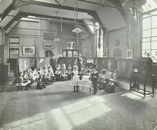 Recitation of The Sick Dolly, Flint Street School, Southwark, London, 1908