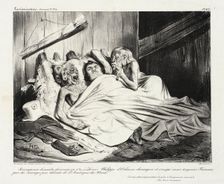 Récompense honnête, décernée...à Louis-Philippe, 1835. Creator: Honore Daumier