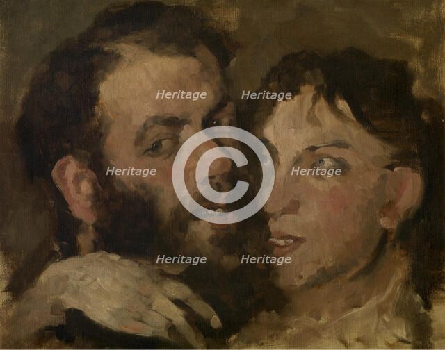 Reconciliation, 1875. Creator: Pericles Pantazis.