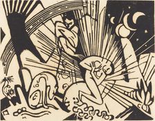 Reconciliation (Versoehnung), 1912. Creator: Franz Marc