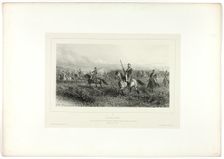 Reconnaisance, from Souvenirs d’Italie: Expédition de Rome, 1858. Creator: Auguste Raffet