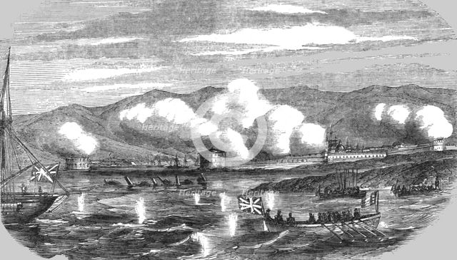 'Reconnoitering the Fortress of Sebastopol previous to the Commencement of the Siege', 1854. Creator: Unknown.