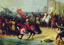 Reconquest of Cadiz in 1262 by Alphonse X the Wise (1252-1294)