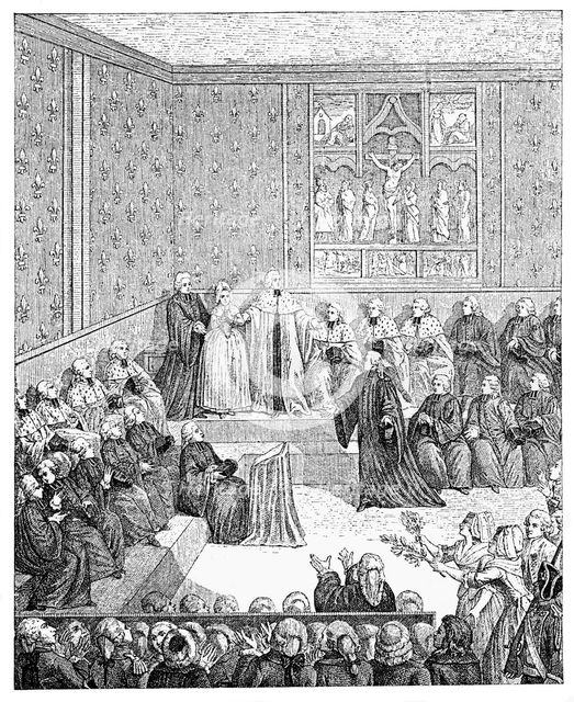 Recognized Innocence, 1786, (1885).Artist: Binet