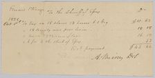 Record of taxes on property, including enslaved persons, owned by Edward Rouzee, October 1, 1828. Creator: Unknown