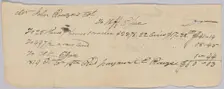 Record of taxes on property, including enslaved persons, owned by John Rouzee, October 18, 1819. Creator: Unknown