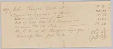 Record of taxes on property, including enslaved persons, owned by John Rouzee, October 2, 1817. Creator: Unknown