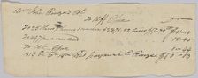 Record of taxes on property, including enslaved persons, owned by John Rouzee, October 18, 1819. Creator: Unknown
