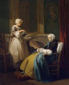 Recovering, 1744. Creator: Etienne Jeaurat