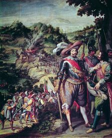 Recovery of the island of San Cristobal, 1634