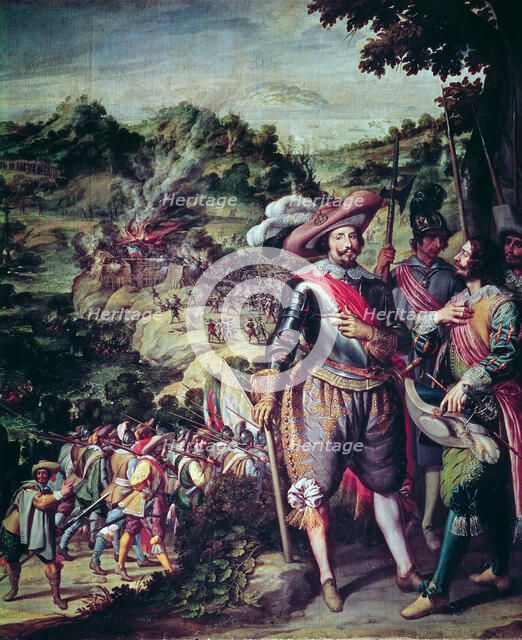 Recovery of the island of San Cristobal, 1634.