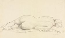 Reclining Nude. Creator: William Strang (British, 1859-1921)