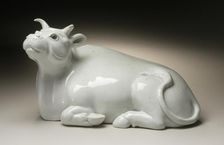Reclining Ox, 19th century. Creator: Unknown