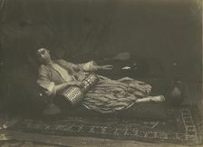 Reclining Odalisque, 1858. Creator: Roger Fenton