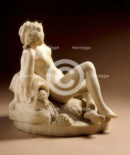 Reclining Bacchante, 18th century. Creator: Jean-Pierre-Antoine Tassaert.