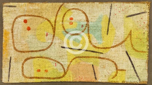 Reclining, c1937. Creator: Paul Klee.