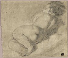 Reclining Child from Back, n.d. Creator: Annibale Carracci