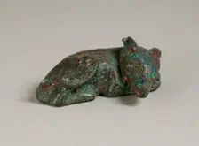 Reclining Dog (?), Probably Roman Period (30 BCE-395 CE). Creator: Unknown