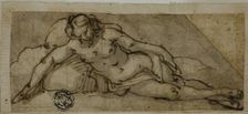 Reclining Female Nude, 1576-1641. Creator: Lazzaro Tavarone