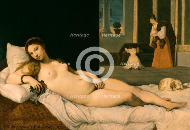 Reclining Venus, 1822. Creator: Jean-Auguste-Dominique Ingres.