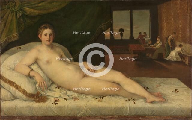 Reclining Venus, c.1540-c.1560. Creator: Lambert Sustris.