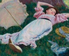 Reclining woman