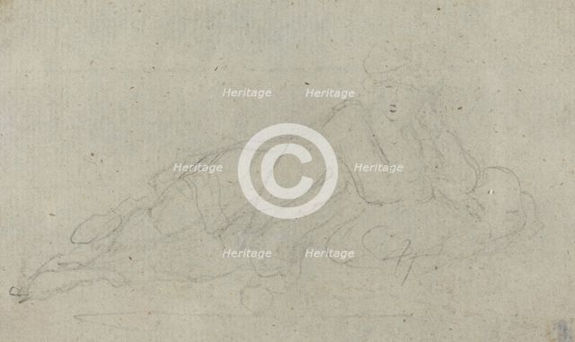 Reclining Woman [verso]. Creator: Giovanni Battista Cipriani.