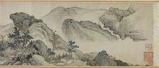 Recluse Dwellings in the Autumn Mountains, China, Ming dynasty (1368-1644), 1621. Creator: Mi Wanzhong